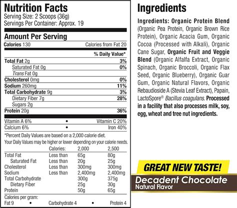Buy Plant Based Protein Powder | Purely Inspired Organic Protein Powder ...