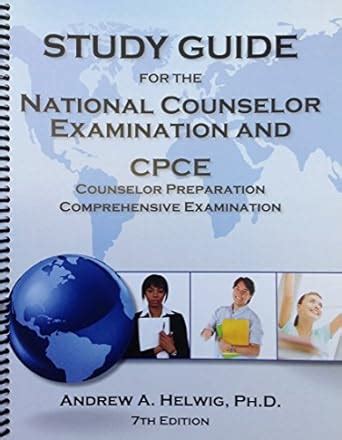 Study Guide for the National Counselor Examination and CPCE : Amazon.in ...