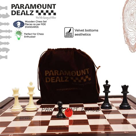 King Height-Collector Edition Wooden Chess | Paramount Dealz