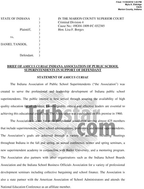 Amicus Brief Definition