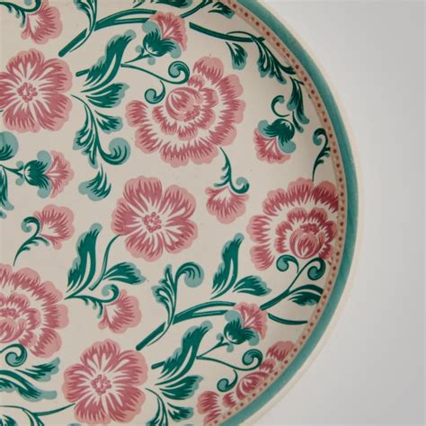 Buy Corsica Mohar Stoneware Printed Side Plate - 18cm from Corsica by ...