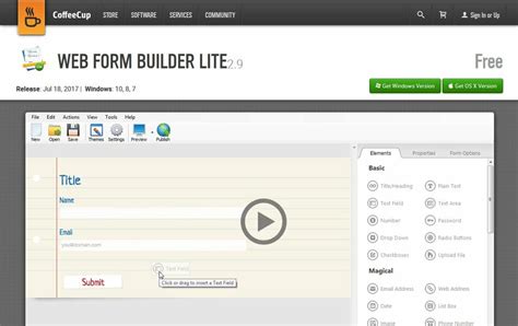 Web Form Builder Tutorial 的图像结果