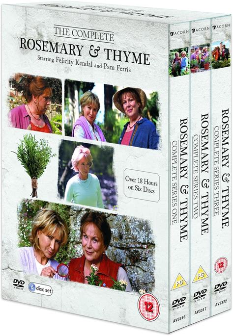 Rosemary And Thyme: The Complete Series 1-3 : Felicity Kendal, Pam ...