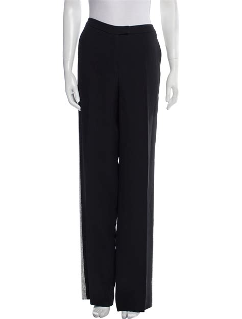Michael Kors Collection Wide Leg Pants w/ Tags - Black, 11" Rise Pants, Clothing - MCKSC42743 ...