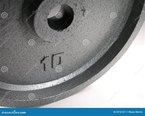 Ten Pound Weight stock image. Image of muscle, fitness - 4316167