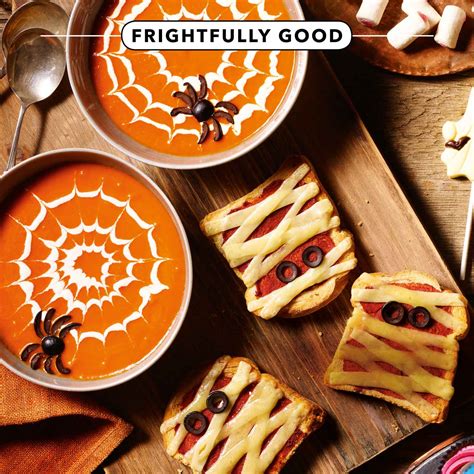 Spider’s web soup with mummy toasties (V) - Chelmsford Star Food