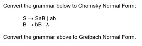 Image result for Convert Grammar into Chomsky Normal Form