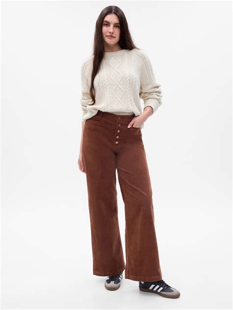 Gap womens corduroy pants online