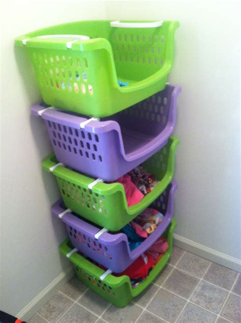 Stackable laundry baskets – Artofit