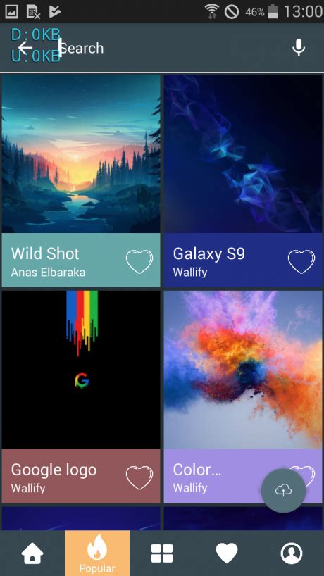 Wallify offre migliaia di sfondi 4K e HD con la possibilità di seguire ...