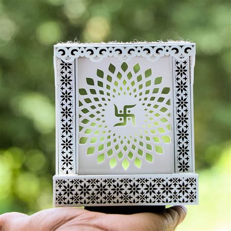 Arkit Car Dashboard for Temple, Wooden Mandir, Car Showpiece, Small Dev ...