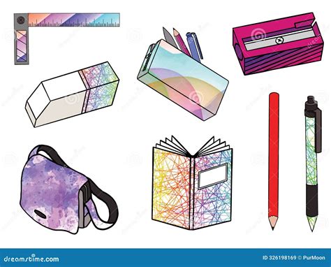 Stationary Set Clip Art 的图像结果