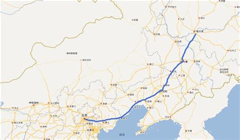 京哈高速全程最新路线图（地图+路况） - 车主联盟