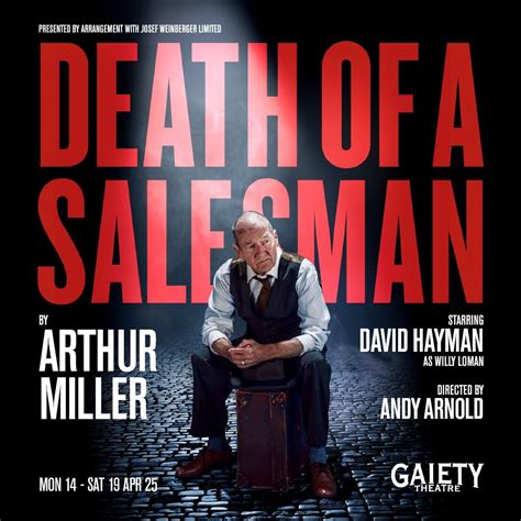 Death of a Salesman, The Gaiety Theatre, Dublin, 15 April 2025 | AllEvents