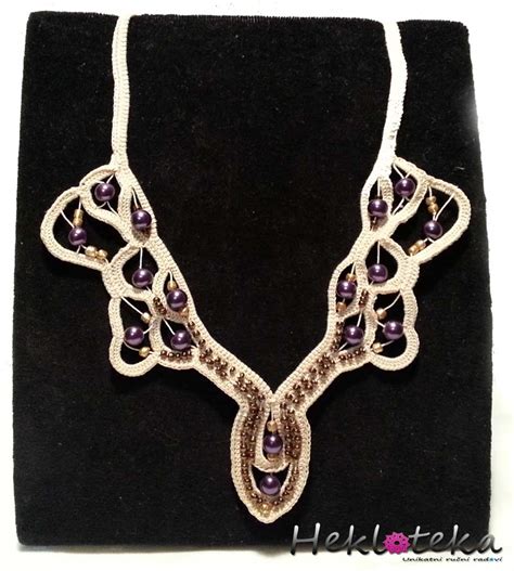 Ogrlice: Heklana Ogrlica sa Perlama