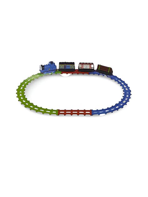 Thomas Cartoon Train Set for Kids - 11 Pc Track Combo | Fun Toy Train ...