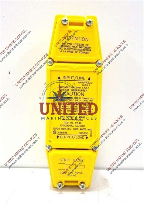 POWER FIRST 5YL46 GFCI PORTABLE INLINE GROUND FAULT CIRCUIT INTERRUPTER ...