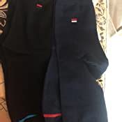 NAVYSPORT Men's Cotton Business Formal Socks Blue, Grey, Black (Pack of ...