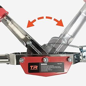ARTNERY 2 Ton Wire Rope Ratchet Hand Power Puller Winch Goods Double ...