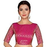 Studio Shringaar Women's Readymade Polyester Digital Printed Elbow ...