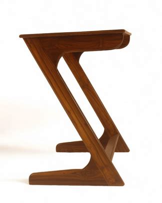 Work From Home (WFH) Z Table: Teakwood – Rusteak