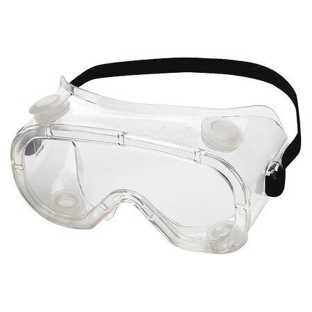 Sellstrom Safety Goggle, Anti-Fog, Clear Lens, Not Rated for Dust or ...
