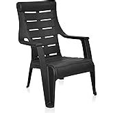 Nilkamal Sunday Plastic Mid Back with Arm Chair |Chairs for Home|Dining ...