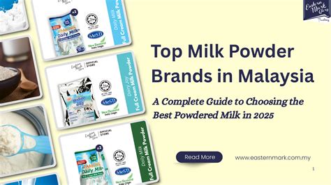 Best Milk Powder Brands in Malaysia 2025 | Buy Powdered Milk