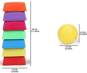 Koel Game Set for Kid Lagori Pitthu Pithoo Satoliya Pile of seven tile ...