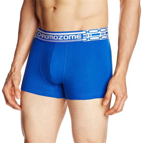 Buy Chromozome Men's Cotton Trunks (8902733333092_CR2_Ocnblu_XL) Ocean ...