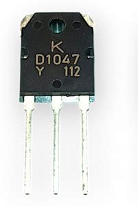 AVISRI 1 PCS D1047 High-Power Transistor for Audio and Power ...