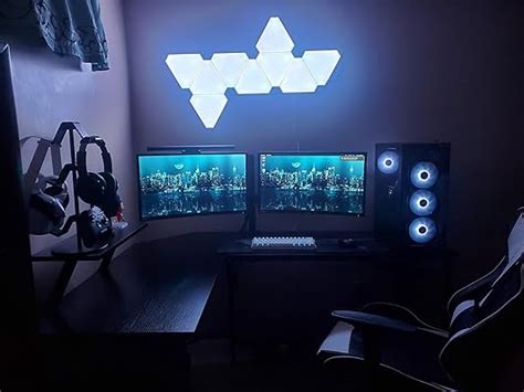 Buy Heywasai Triangle Lights for Wall, RGB Lights, Led Light Panels ...