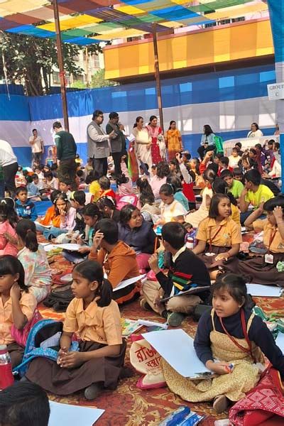 95 pally organized sit and draw competition on Swami Vivekananda birth ...