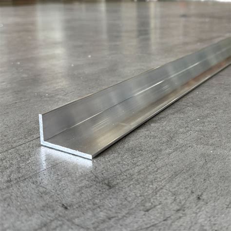 Aluminium 50 x 25 x 3 mm Unequal Angle 5.95M - SD ALUMINIUM
