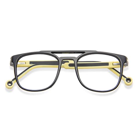 Buy Kids Glasses: Black Yellow Full Rim Square Kids 2-5 yrs Lenskart ...