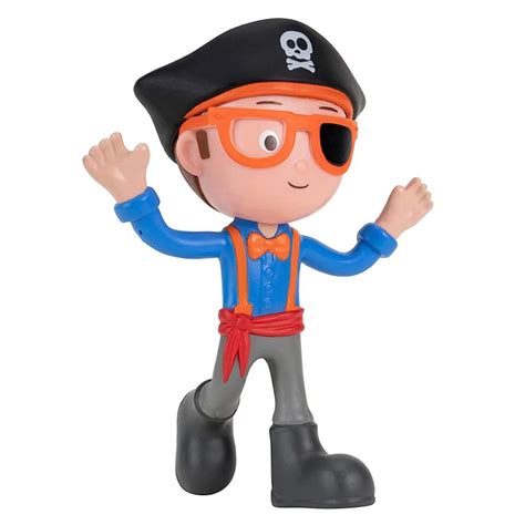 Buy Blippi Bendable 5 Toy Figure - Blippi Pirate Character Online at ...