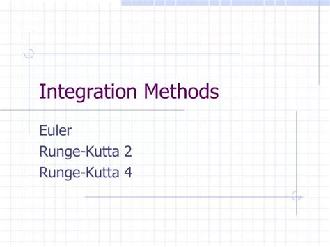 Image result for All Integration Methods