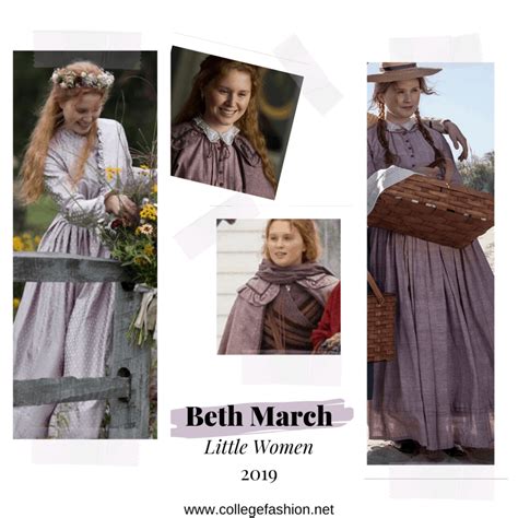 Beth March in Little Women 2019 Eliza Scanlan | Little women costumes ...