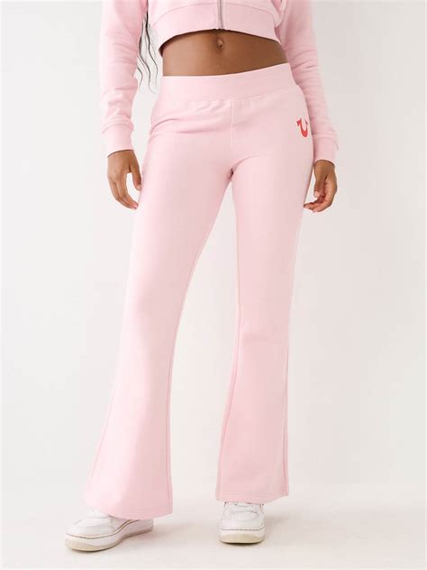 BIG T FLARE JOGGER - Pink | True Religion