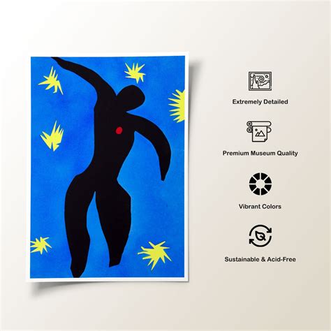 Dancer Jazz Painting & Wall Art Print by Henri Matisse - Dessine Art