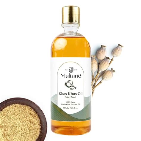 Buy Multano Pro Cold Pressed Khas Khas Oil for Hair and Skin 100% Pure ...