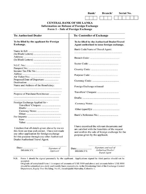 standardbank foreign exchange form for outward payments
