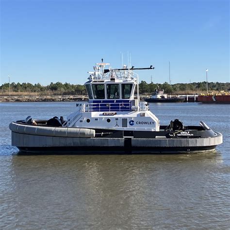 eWolf, first fully electric tugboat built in the US : r/boating