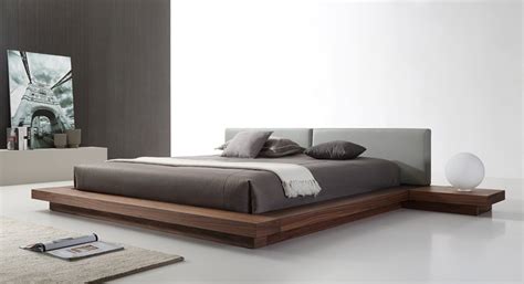 Japanese Style Platform Bed Frame Queen - Hanaposy