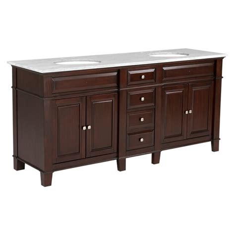 Westport Bay Martinsburg 73-in Mahogany In Espresso 1059s Undermount ...