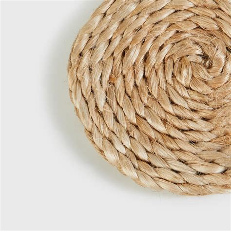 Buy Arena Set of 4 Jute Coasters from Home Centre at just INR 499.0
