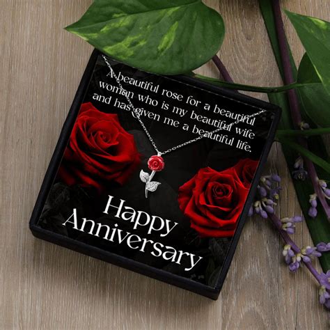 Shop Best Wedding Anniversary Gift for Wife - Pure Silver Rose Pendant ...