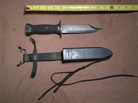 GENUINE USGI USN US NAVY SEAL DIVE KNIFE MK 3 MOD O MARK 3 MODEL O W ...