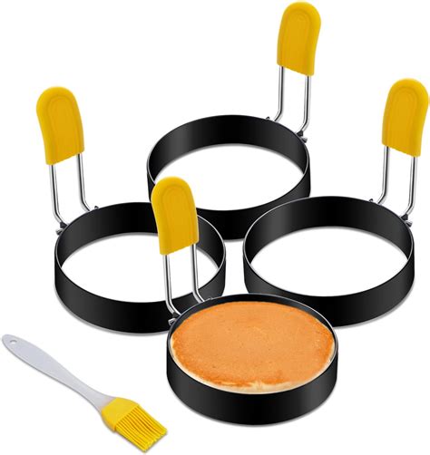 Amazon.com: JB HOME COLLECTION Set of 3 Silicone Cake Rings, Japanese ...