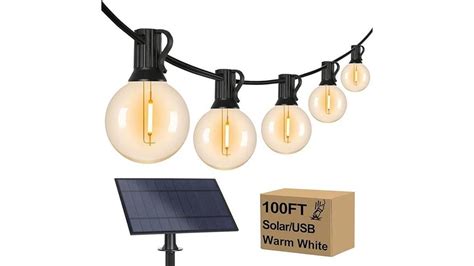 Image result for LED String Lights Solar Powered